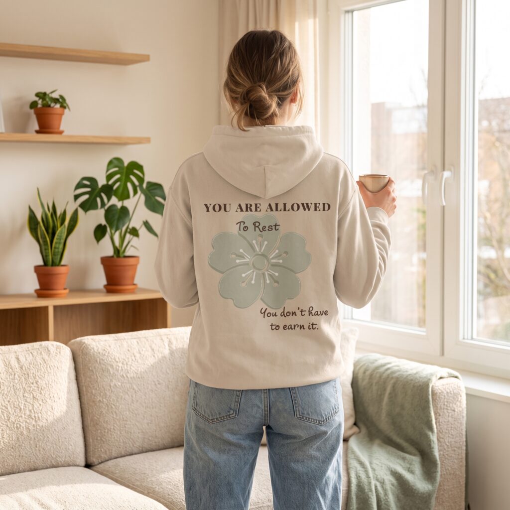 You Are Allowed to Rest Hoodie