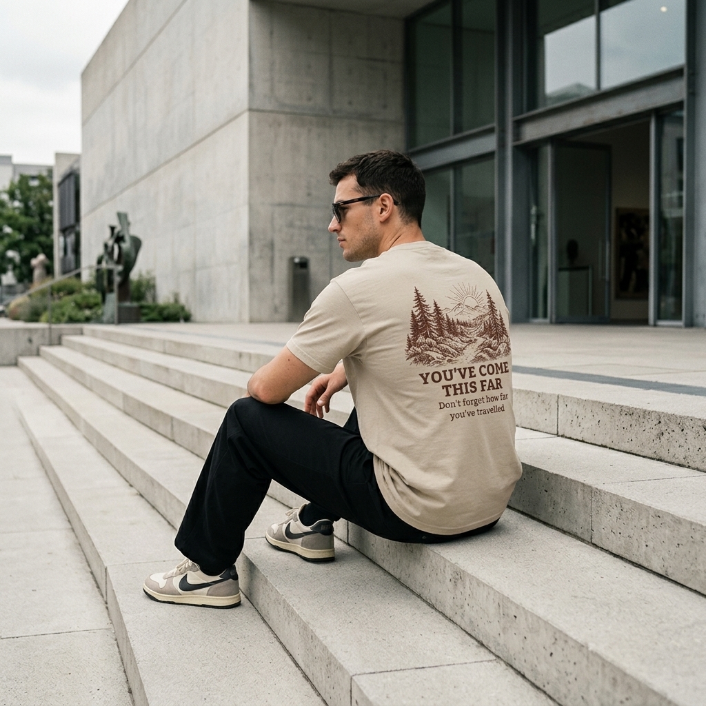 You've Come This Far T-Shirt - Neutral - Mental Health - Image 4