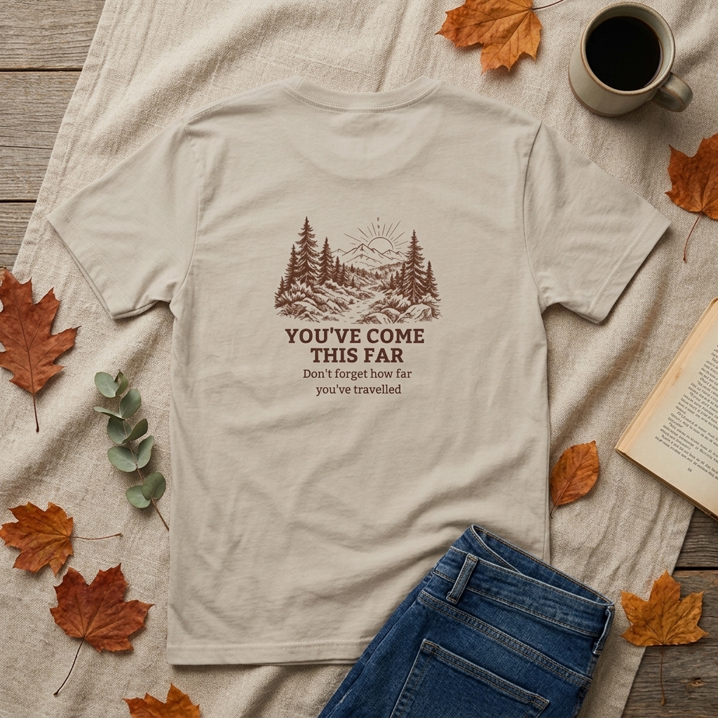 You've Come This Far T-Shirt - Neutral - Mental Health - Image 7