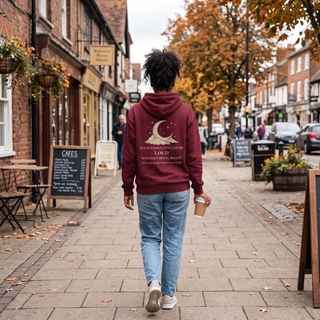 Your Thoughts Can Be Loud Without Being Right Hoodie | Mental Health