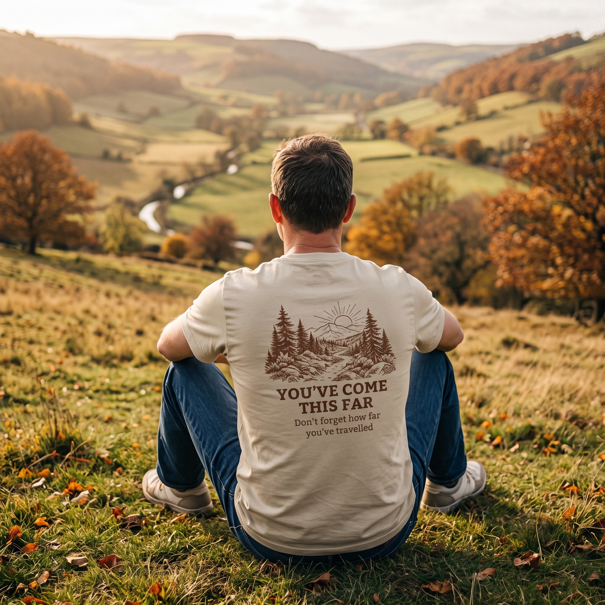 You've Come This Far T-Shirt - Neutral - Mental Health