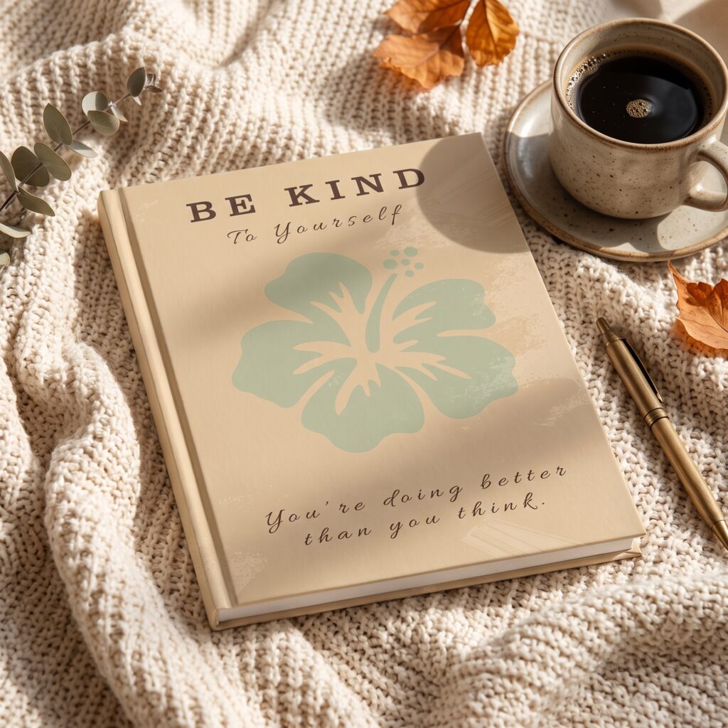 Be Kind To Yourself A5 Hardback Journal – Self Care & Kindness