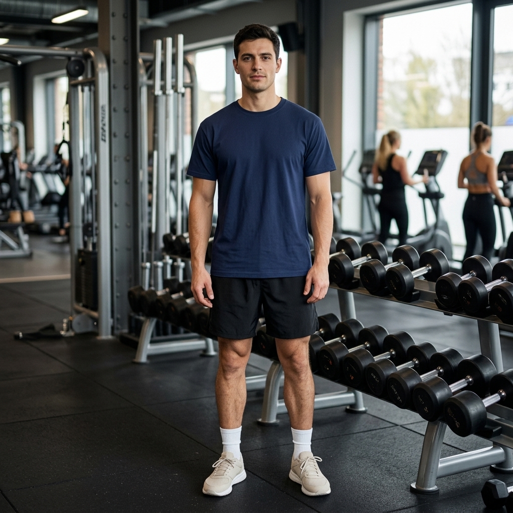 Built By Repetition T-Shirt – Motivational Gym & Workout Tee - Image 3