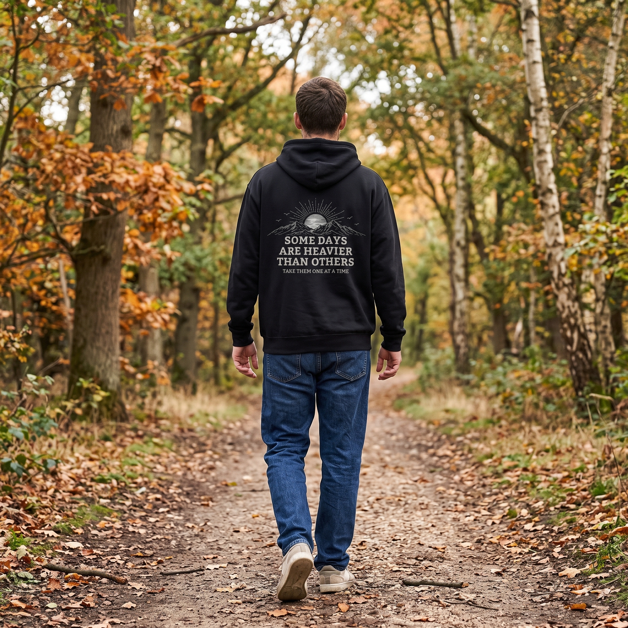 Some Days Are Heavier Than Others Hoodie | Mental Health