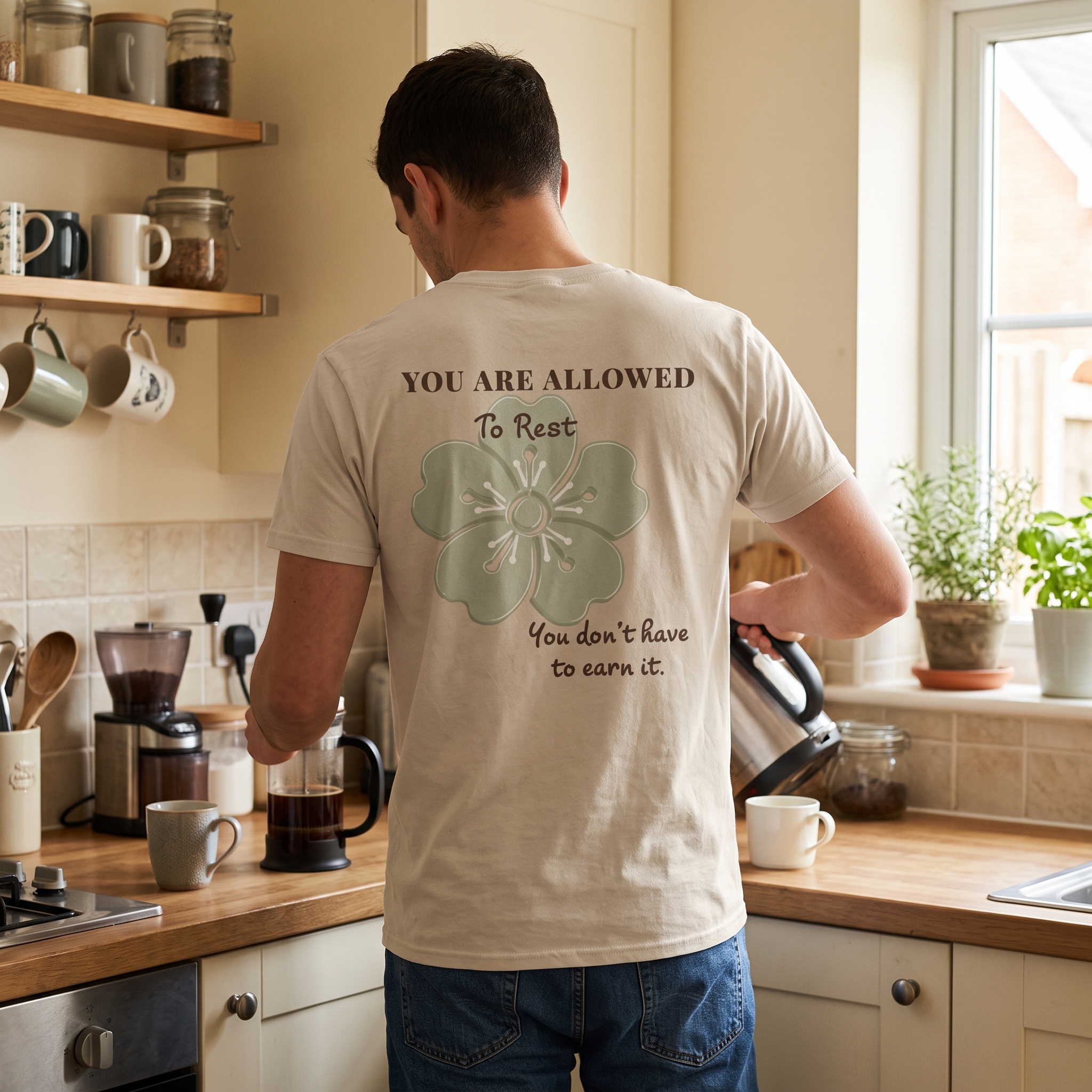 You Are Allowed to Rest T-Shirt - Image 3