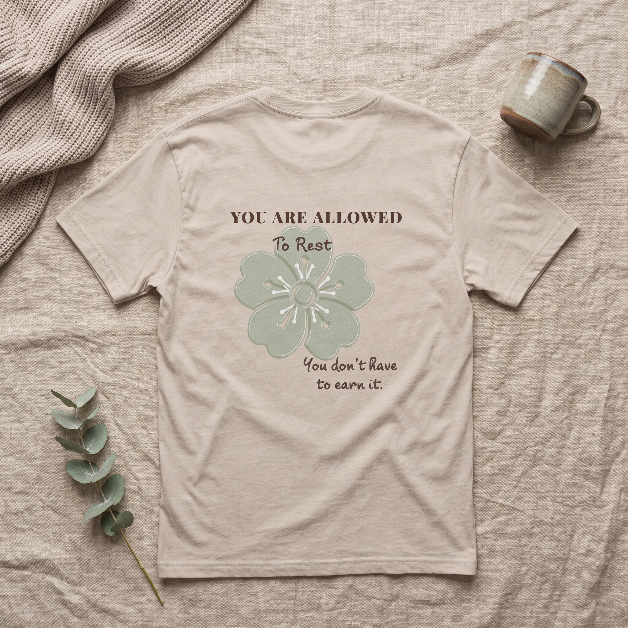 You Are Allowed to Rest T-Shirt - Image 4