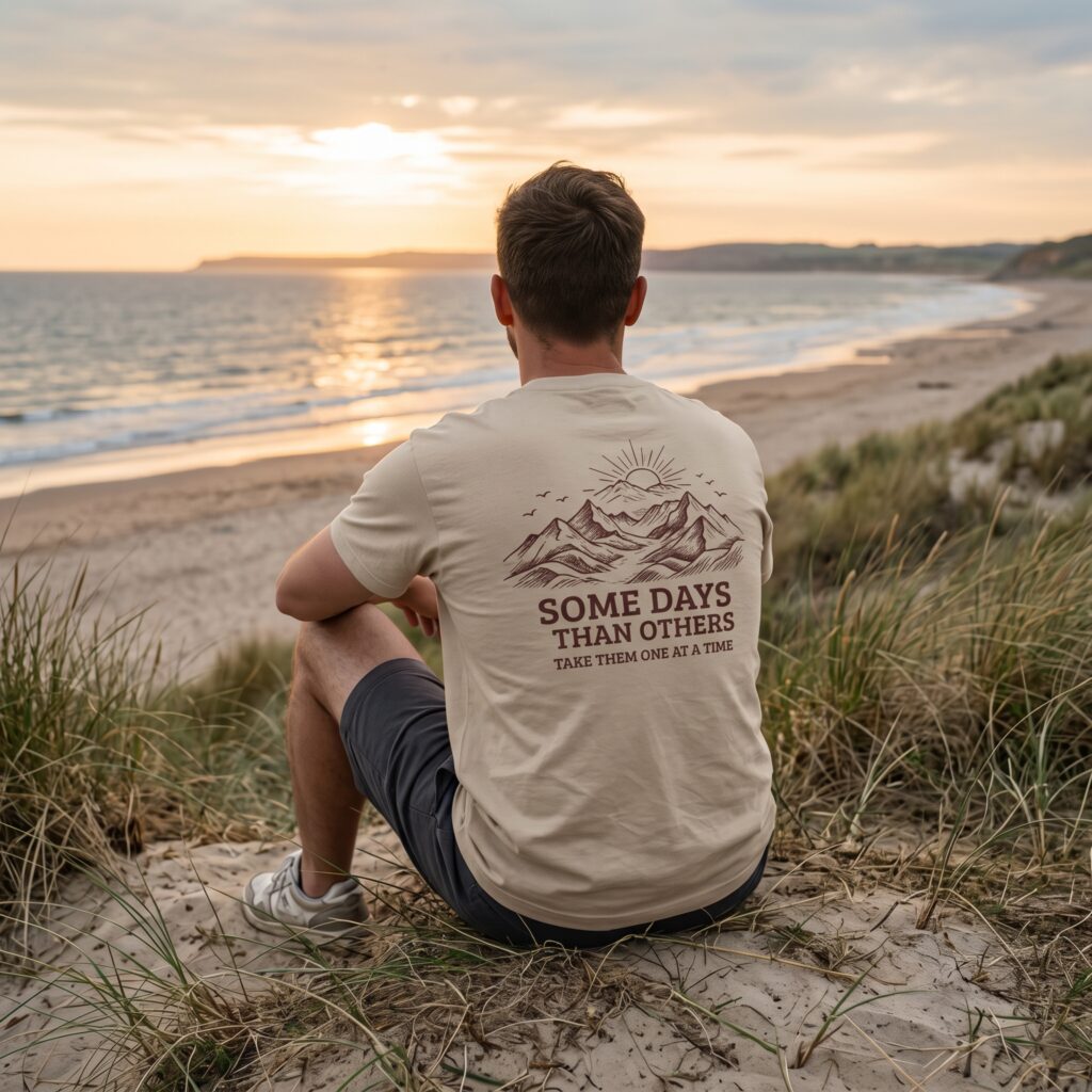 Some Days Are Heavier Than Others T-Shirt - Neutral - Mental Health
