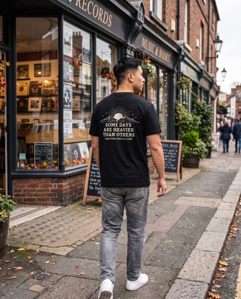 Some Days Are Heavier Than Others T Shirt | Mental Health Awareness Tee