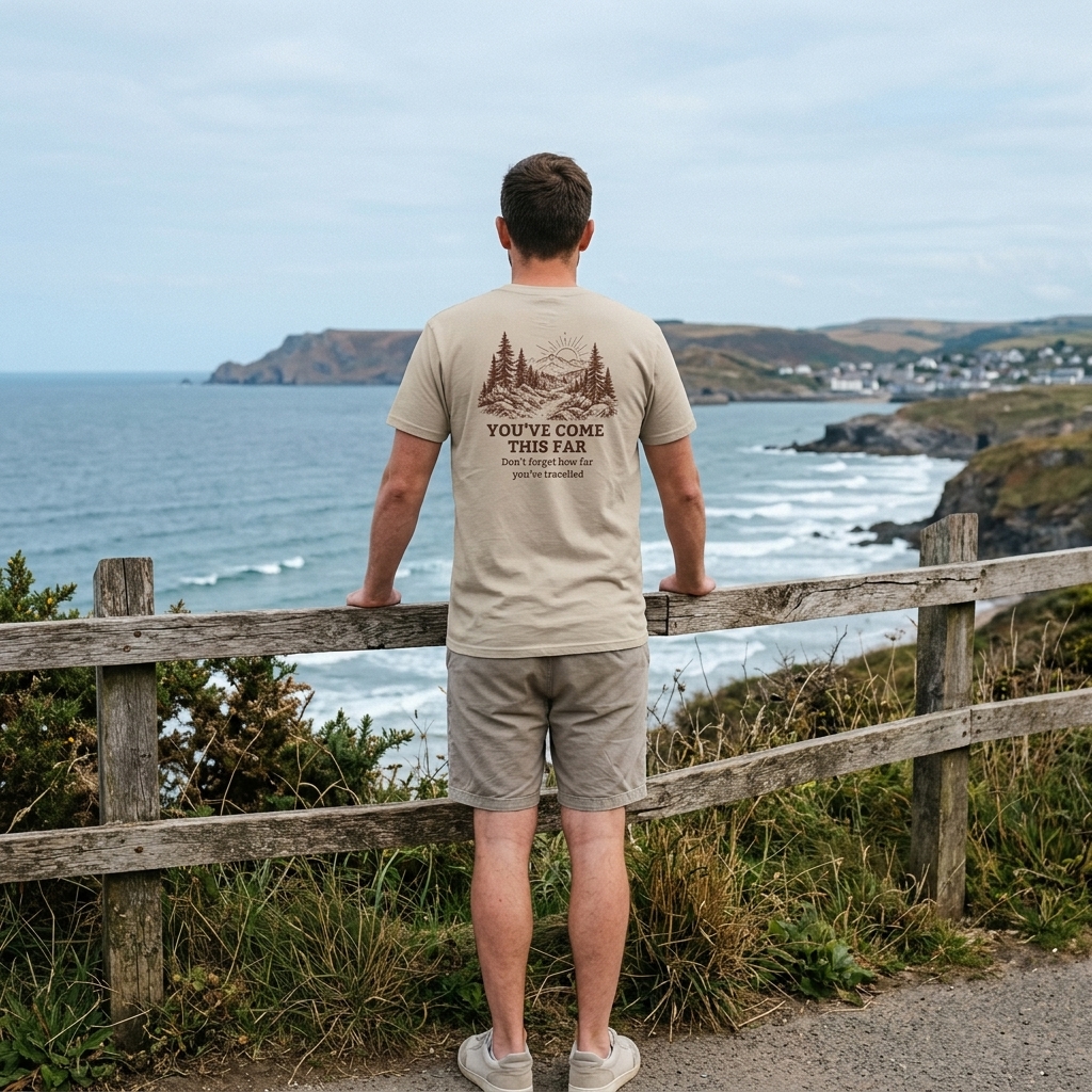 You've Come This Far T-Shirt - Neutral - Mental Health - Image 2