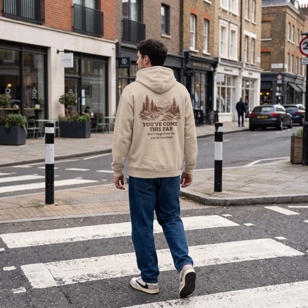 You've Come This Far Hoodie - Neutral - Mental Health