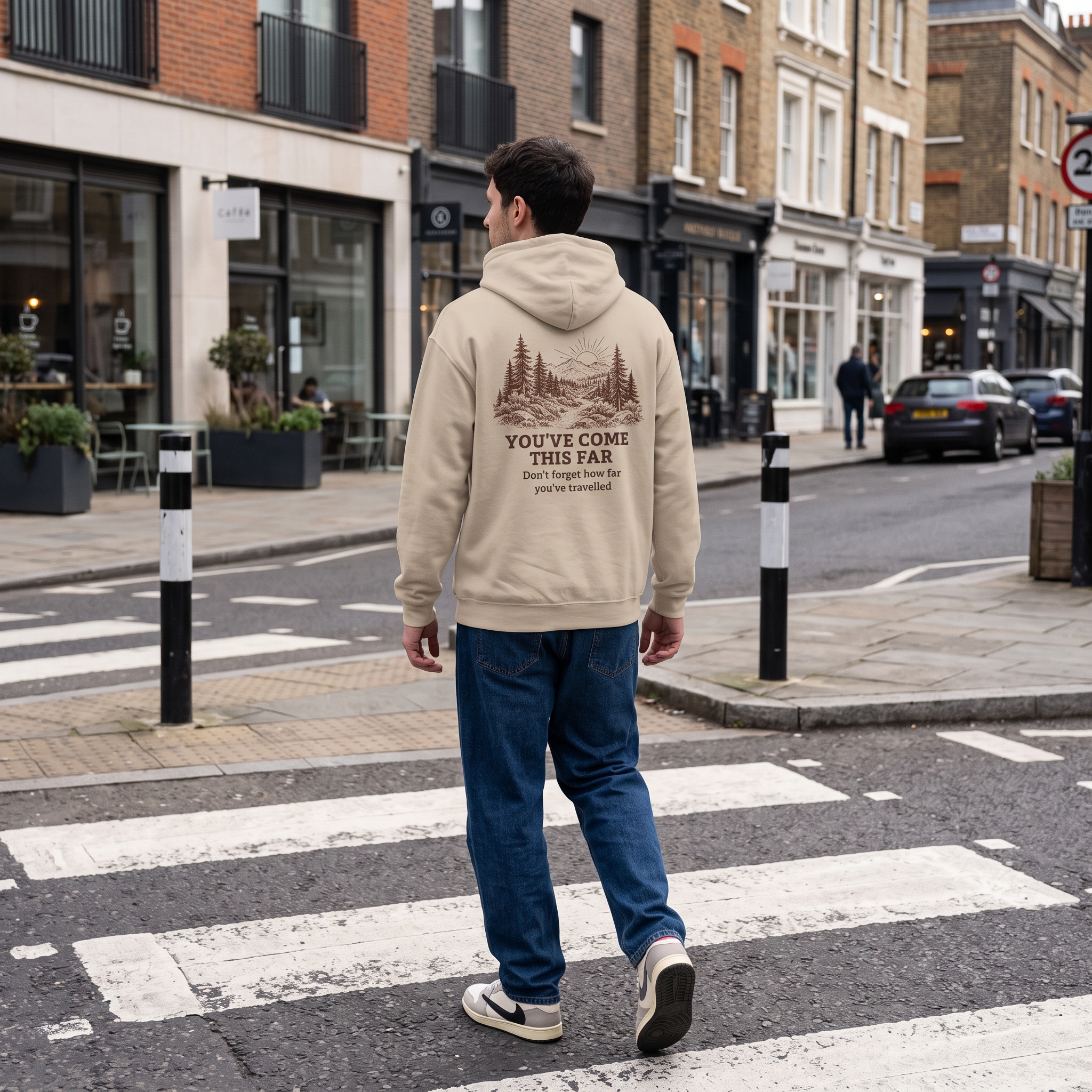 You've Come This Far Hoodie - Neutral - Mental Health