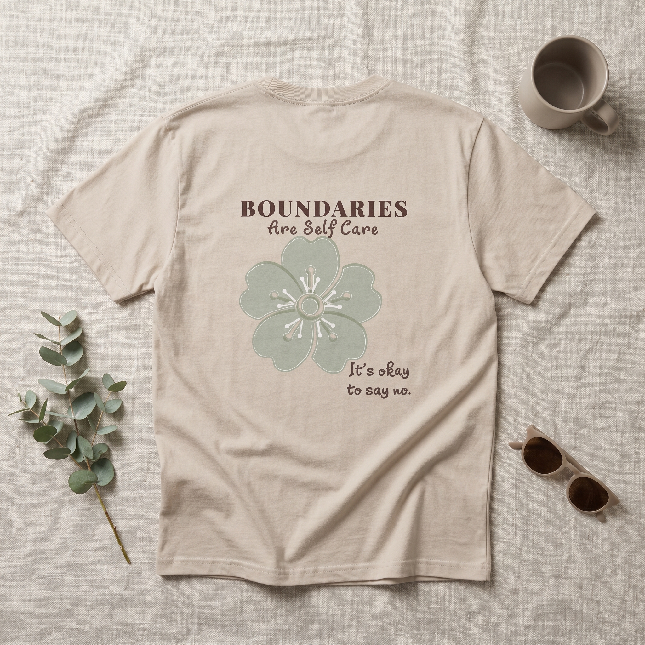 Boundaries Are Self Care T-Shirt - Image 4