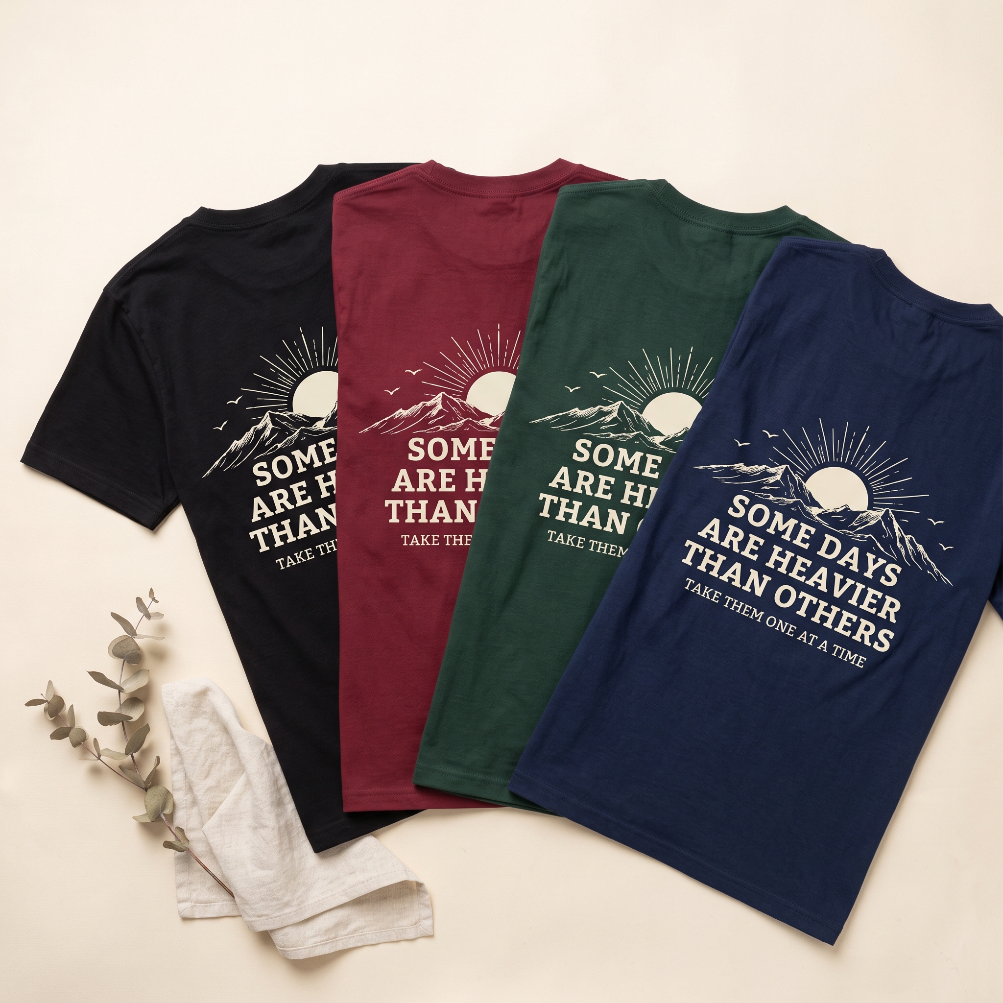 Some Days Are Heavier Than Others T Shirt | Mental Health Awareness Tee - Image 6