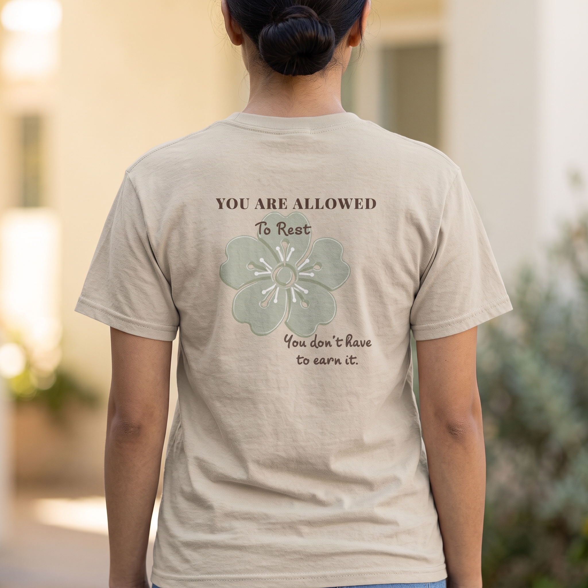 You Are Allowed to Rest T-Shirt - Image 5